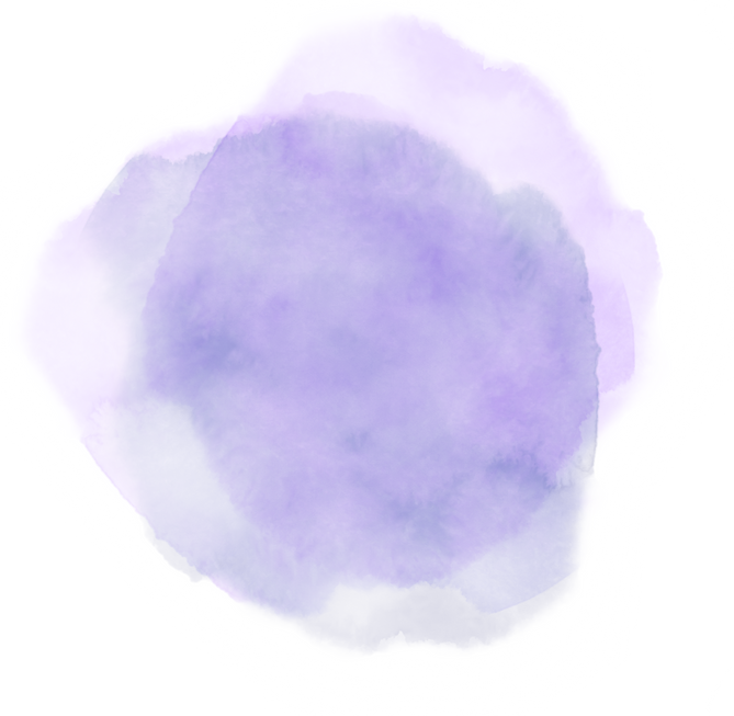 Lilac Watercolor Blot